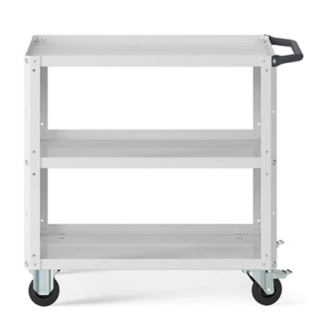Vendita online Carrello Clever 0905 Small mm.904x515x817H - Grigio Chiaro RAL7035